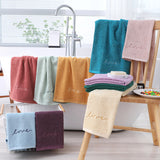 Pure Cotton Embroidery Towel Plain Gift Face Towel