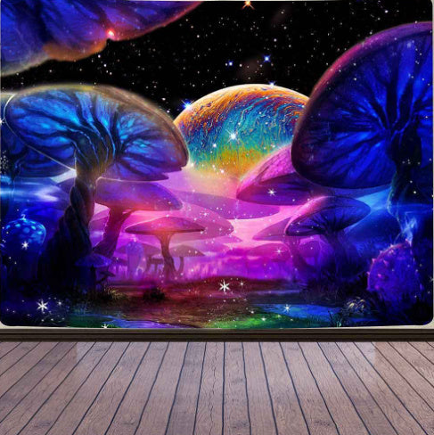 Wall Decoration Home Background Fluorescent Tapestries