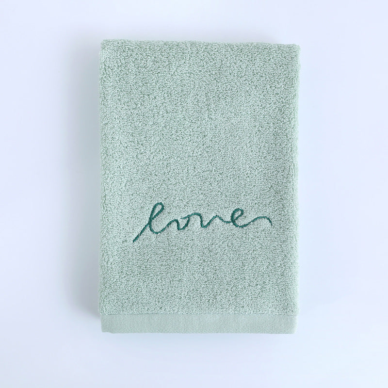 Pure Cotton Embroidery Towel Plain Gift Face Towel