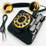 Gold-plated Telephone Old-fashioned Antique