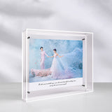 Acrylic Photo Frame Transparent Colorful Picture Frame