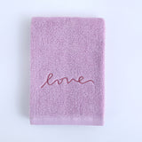 Pure Cotton Embroidery Towel Plain Gift Face Towel