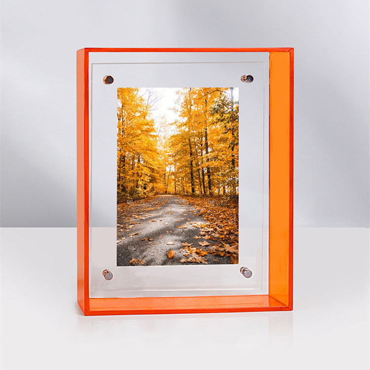 Acrylic Photo Frame Transparent Colorful Picture Frame