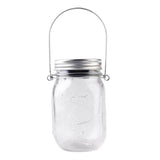 Solar Mason Bottle Hanging Light LED Creative Glass Jar Crack Light Wishing Light